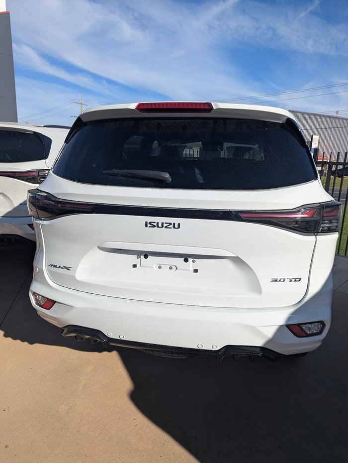 2026 Isuzu MU-X LS-U MY25.5 4X4 Dual Range Mineral White