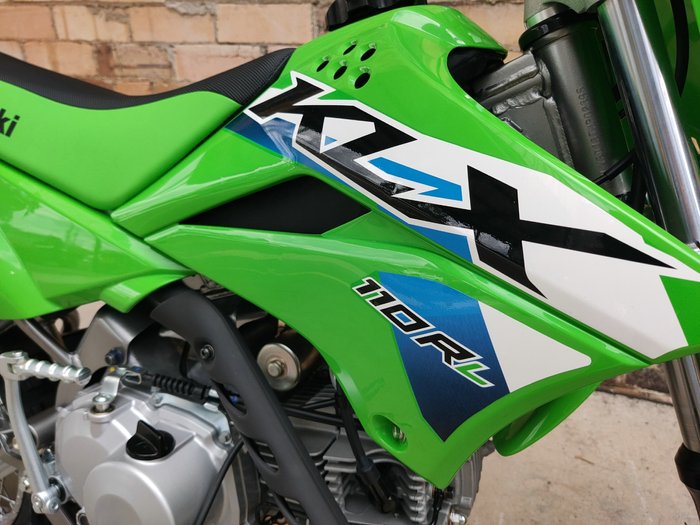 2027 KAWASAKI KLX110RL MINI BIKE GREEN