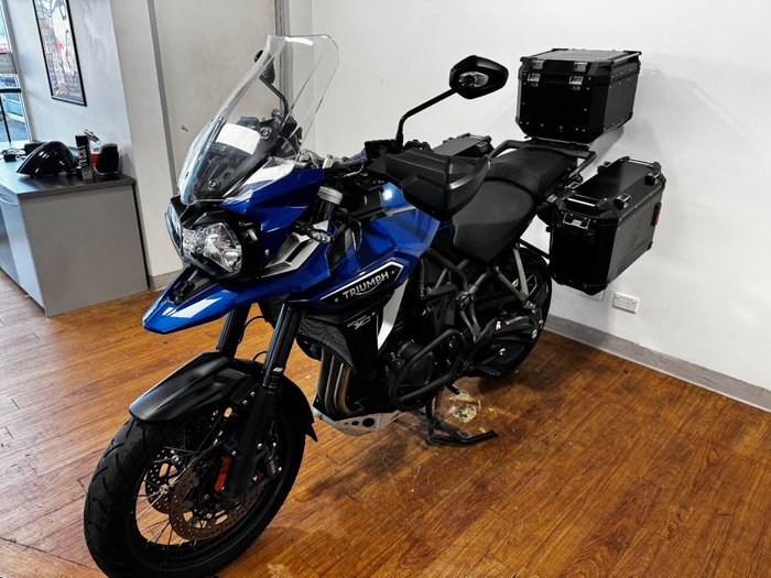 2016 Triumph TIGER EXPLORER XCX BLUE