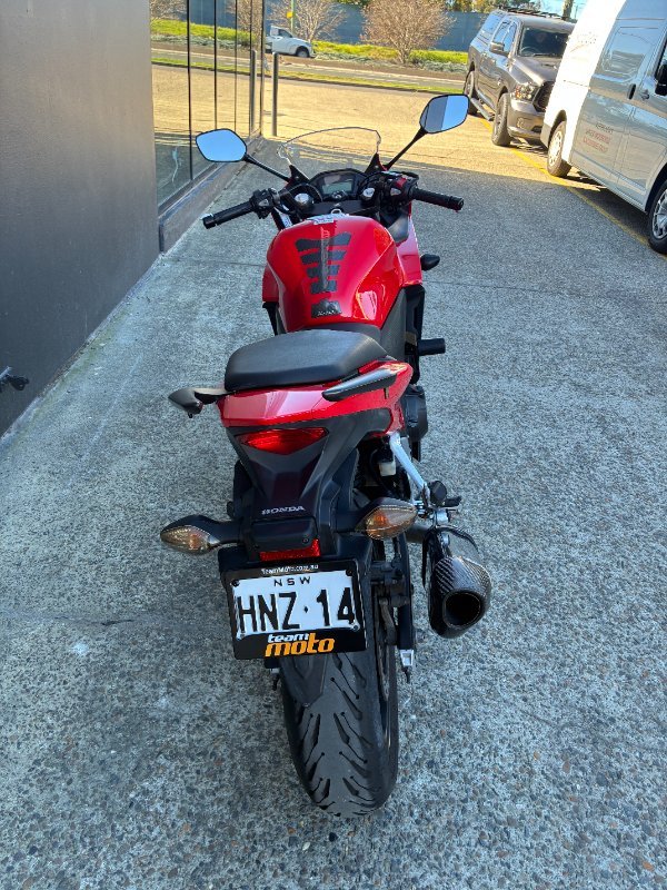 2013 Honda CBR500R RED