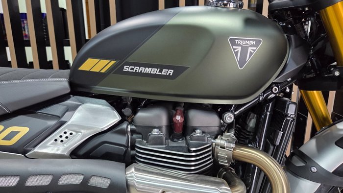 2026 Triumph SCRAMBLER 900 GREEN