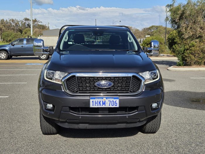 2021 Ford Ranger XLT PX MkIII MY21.25 4X4 Dual Range Meteor Grey