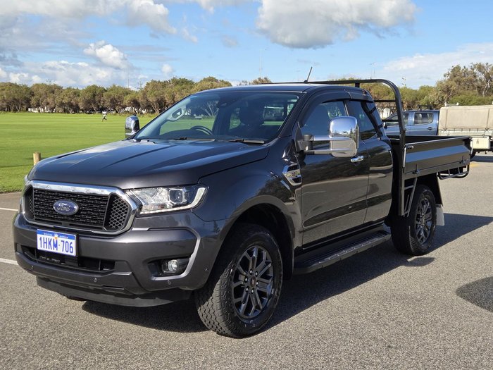 2021 Ford Ranger XLT PX MkIII MY21.25 4X4 Dual Range Meteor Grey
