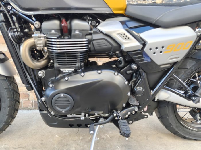 2026 TRIUMPH SCRAMBLER 900 DUAL PURPOSE GREY