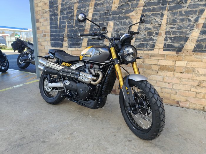 2026 TRIUMPH SCRAMBLER 900 DUAL PURPOSE GREY