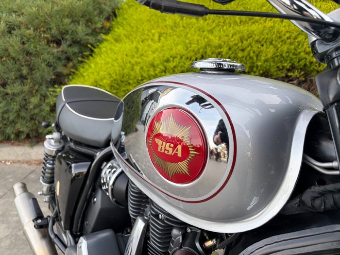 2026 Bsa 650 Goldstar Silver