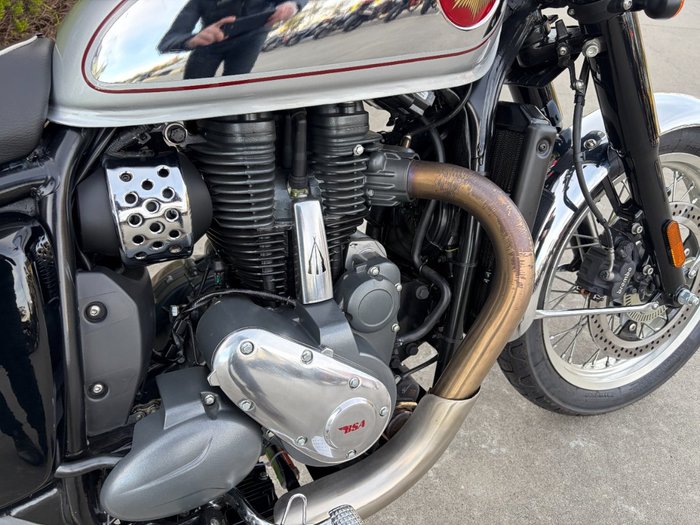 2026 Bsa 650 Goldstar Silver