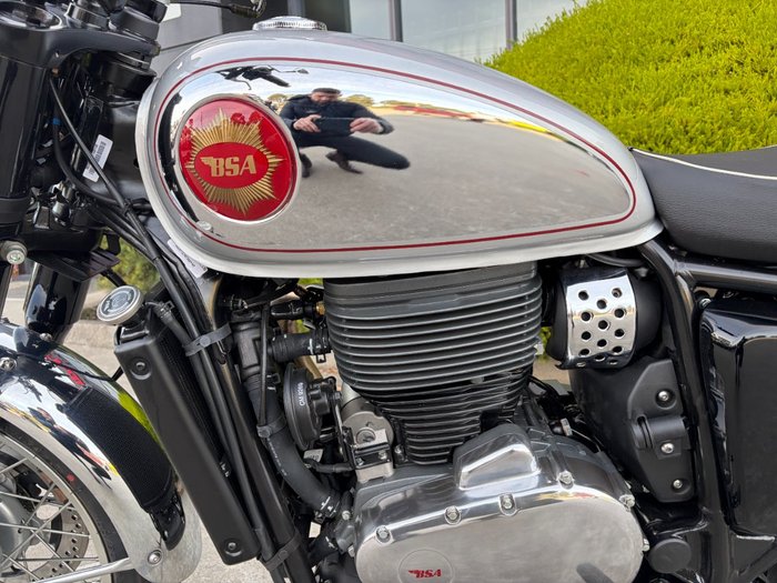 2026 Bsa 650 Goldstar Silver