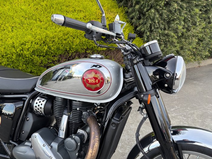 2026 Bsa 650 Goldstar Silver