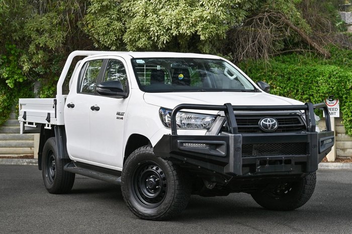 2021 Toyota Hilux SR GUN126R 4X4 Dual Range Glacier White