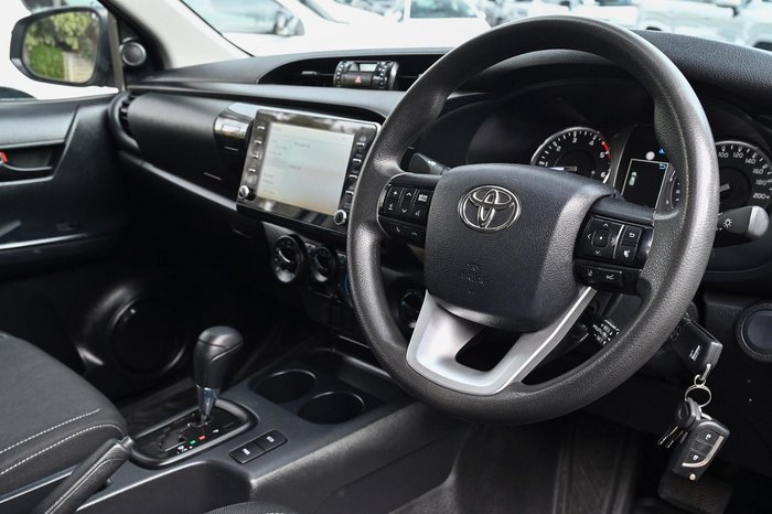 2021 Toyota Hilux SR GUN126R 4X4 Dual Range Glacier White