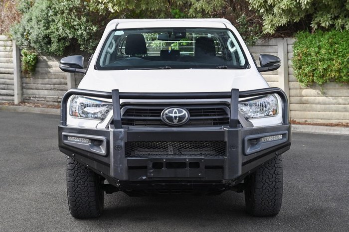 2021 Toyota Hilux SR GUN126R 4X4 Dual Range Glacier White