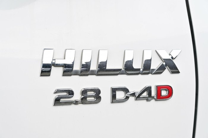 2021 Toyota Hilux SR GUN126R 4X4 Dual Range Glacier White
