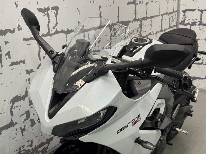 2024 Triumph Daytona 660 LAMS Daytona White