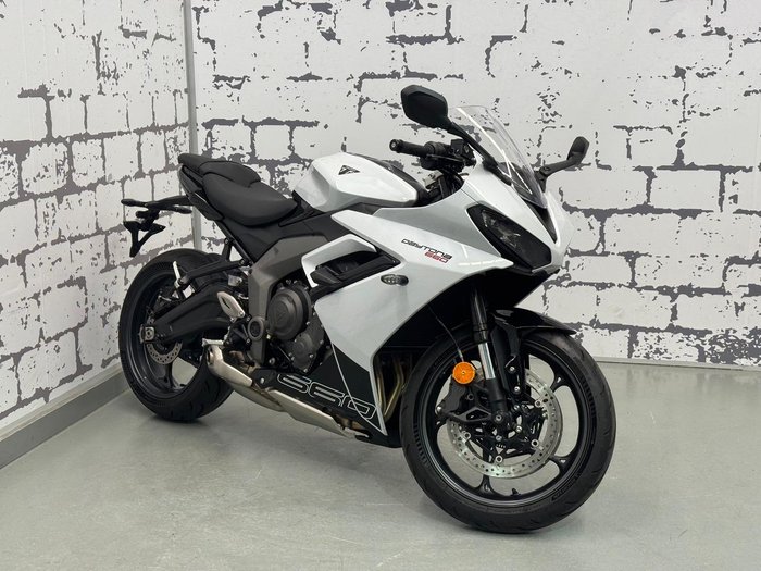 2024 Triumph Daytona 660 LAMS Daytona White