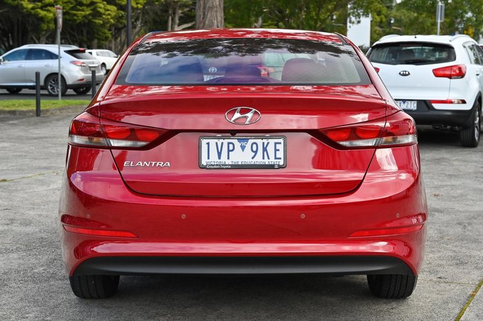 2017 Hyundai Elantra Active AD MY17 Fiery Red