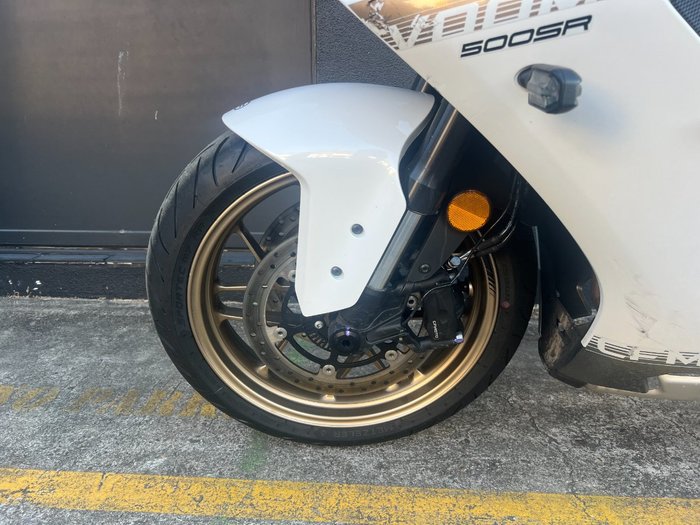 2025 CFMOTO 500 SR VOOM WHITE