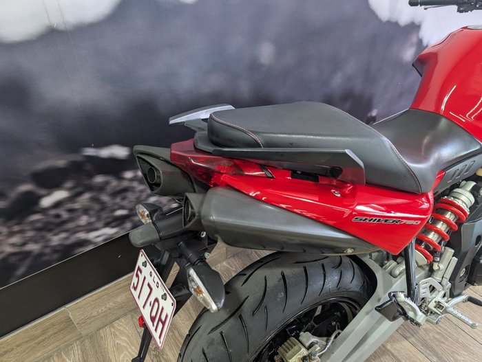 2014 APRILIA SHIVER SPORT RED