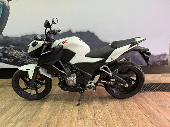 2015 Honda CB300FA (ABS) WHITE