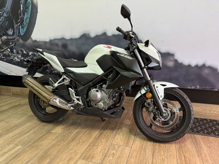 2015 Honda CB300FA (ABS) WHITE