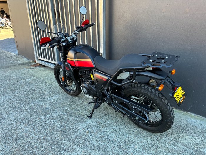 2022 Royal Enfield SCRAM BASE E5 BLACK