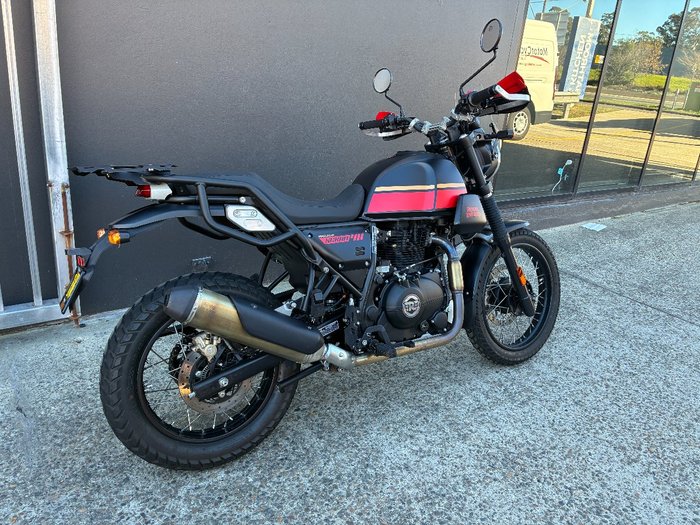 2022 Royal Enfield SCRAM BASE E5 BLACK