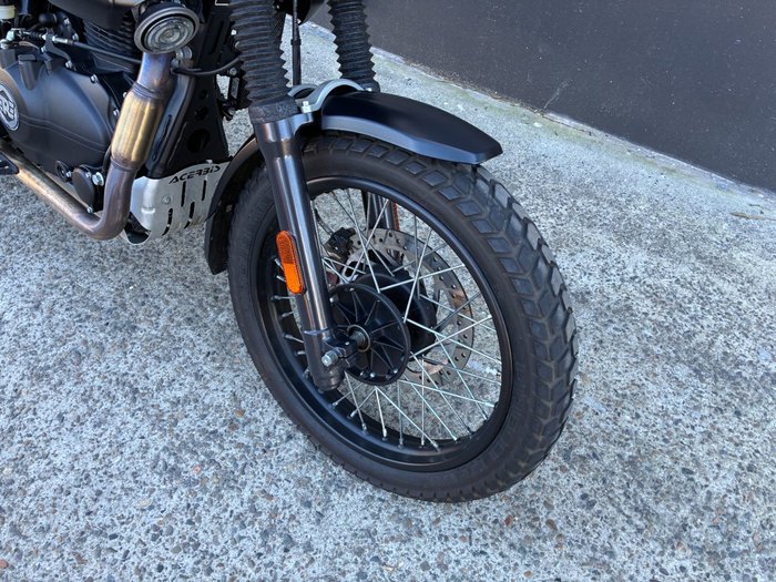 2022 Royal Enfield SCRAM BASE E5 BLACK