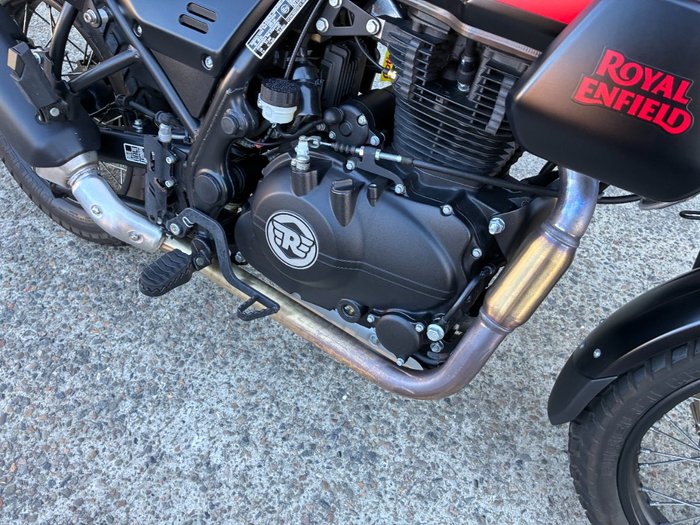 2022 Royal Enfield SCRAM BASE E5 BLACK