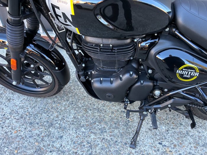 2022 Royal Enfield HUNTER 350 BLACK