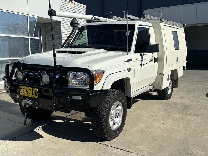 2022 Toyota Landcruiser GXL 4.5L T Diesel Manual Single C/Chassis