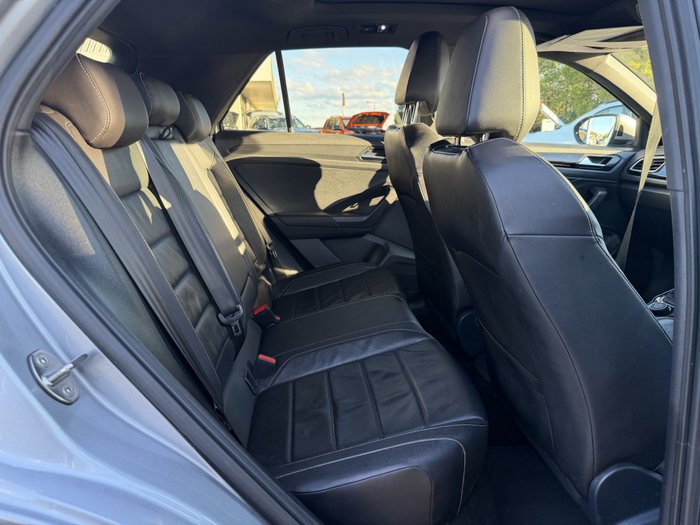 2023 Volkswagen T-Roc 140TSI R-Line D11 MY24 Four Wheel Drive Pyrite Silver Metallic