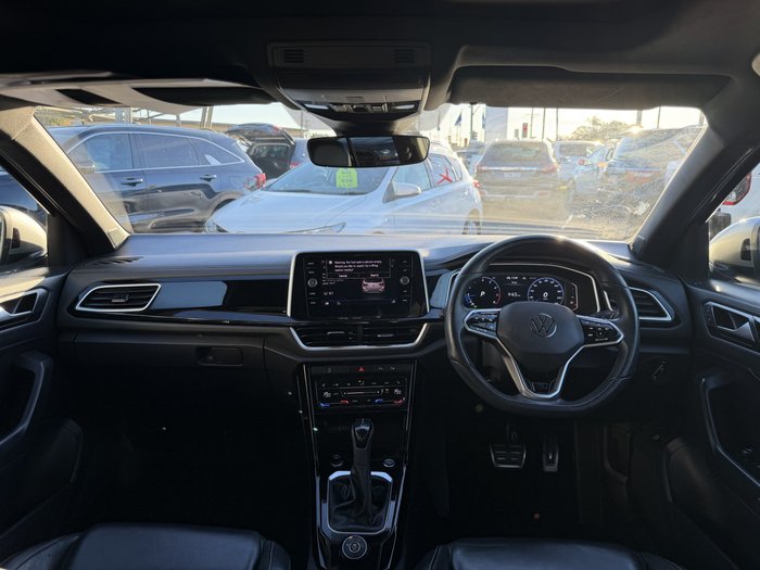 2023 Volkswagen T-Roc 140TSI R-Line D11 MY24 Four Wheel Drive Pyrite Silver Metallic