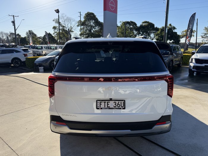 2025 Kia Carnival GT-Line KA4 PE MY25 Snow White Pearl
