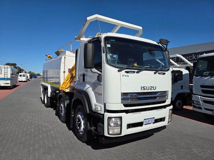 2021 Isuzu Fyh 300-350 8X4 Auto 18000L Water Cart