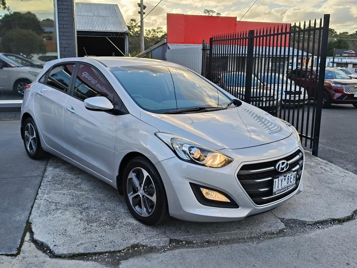 2016 Hyundai i30 Active X GD4 Series II MY17 Platinum Silver