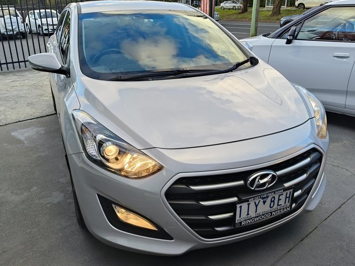 2016 Hyundai i30 Active X GD4 Series II MY17 Platinum Silver