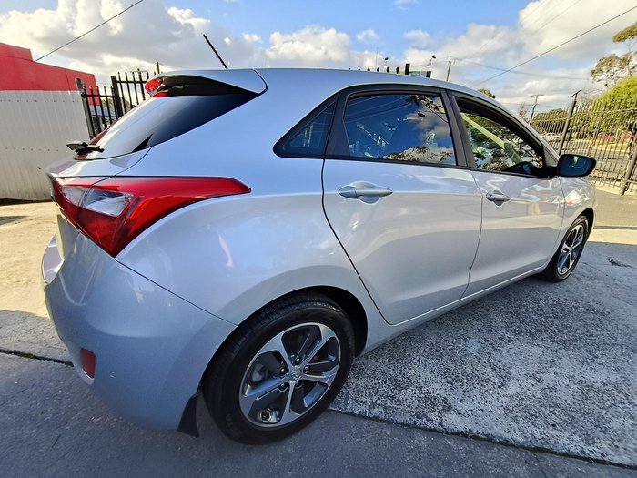 2016 Hyundai i30 Active X GD4 Series II MY17 Platinum Silver