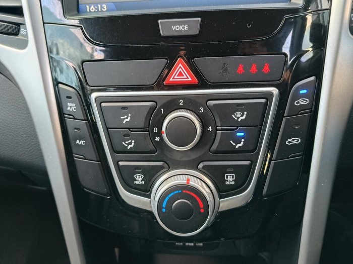2016 Hyundai i30 Active X GD4 Series II MY17 Platinum Silver