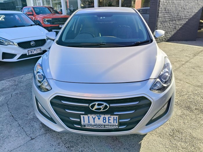 2016 Hyundai i30 Active X GD4 Series II MY17 Platinum Silver