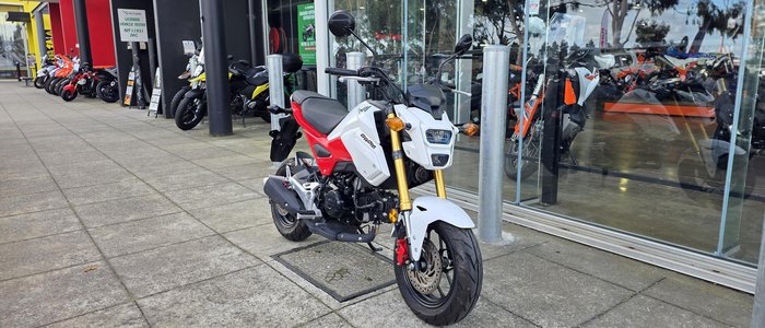 2021 Honda Grom (MSX125) MSX White