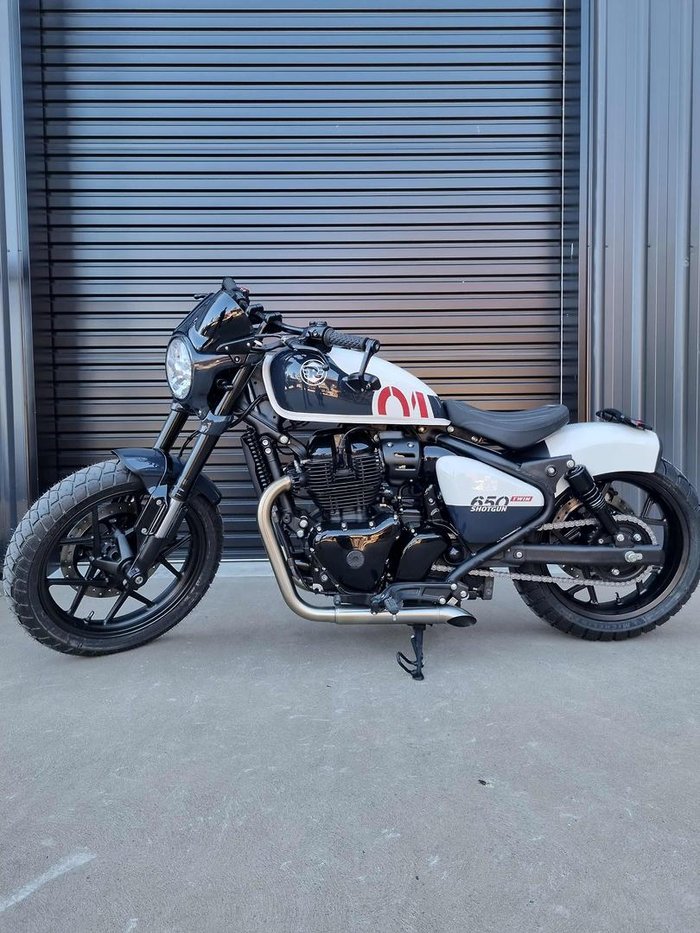 2025 Royal Enfield Shotgun 650 Shotgun White