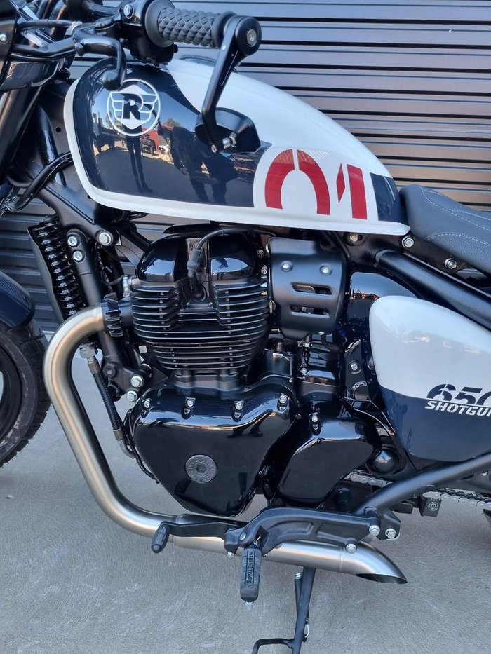 2025 Royal Enfield Shotgun 650 Shotgun White