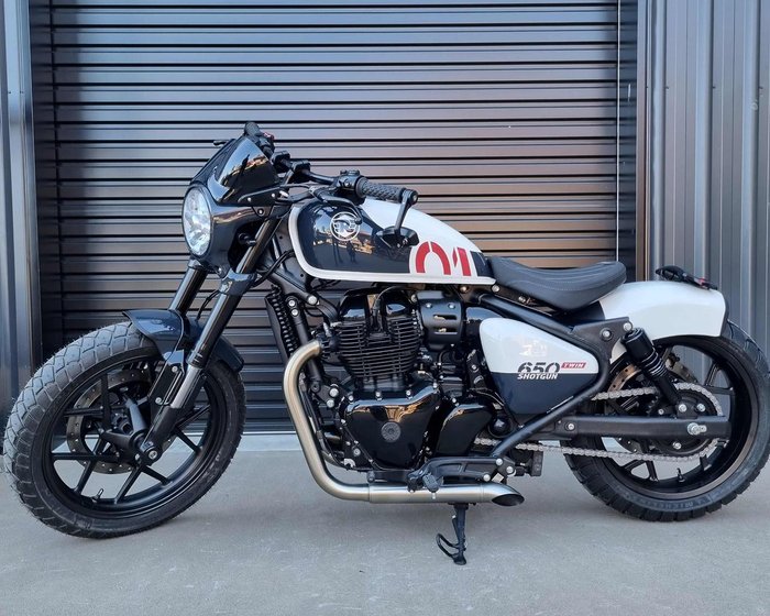2025 Royal Enfield Shotgun 650 Shotgun White