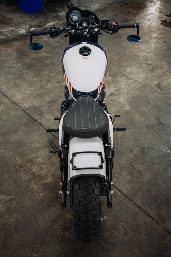 2025 Royal Enfield Shotgun 650 Shotgun White
