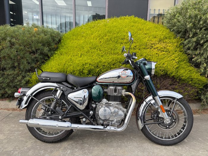 2024 Royal Enfield CLASSIC 350 CHROME Green