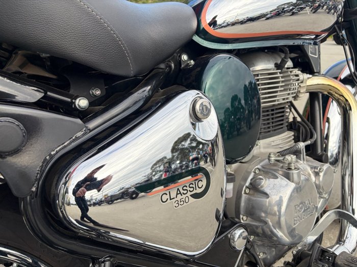 2024 Royal Enfield CLASSIC 350 CHROME Green