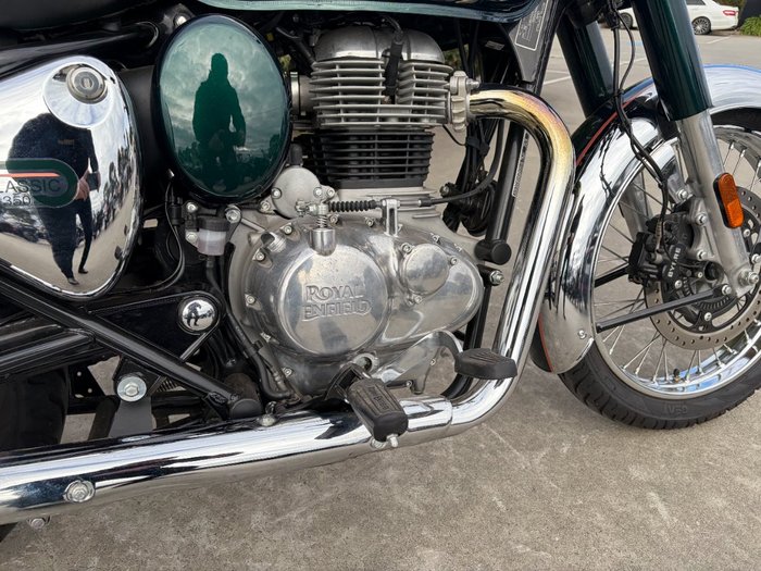 2024 Royal Enfield CLASSIC 350 CHROME Green