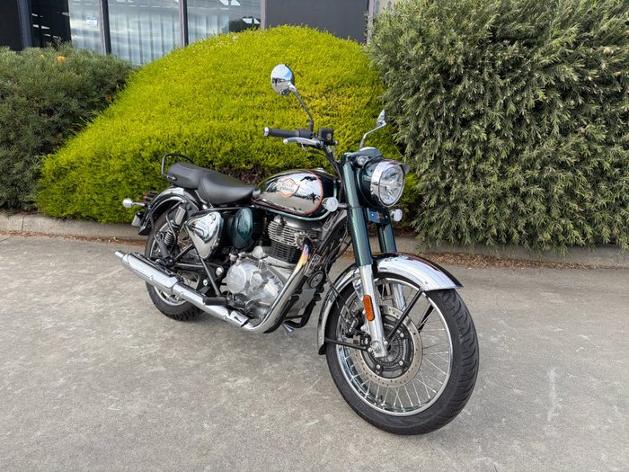 2024 Royal Enfield CLASSIC 350 CHROME Green