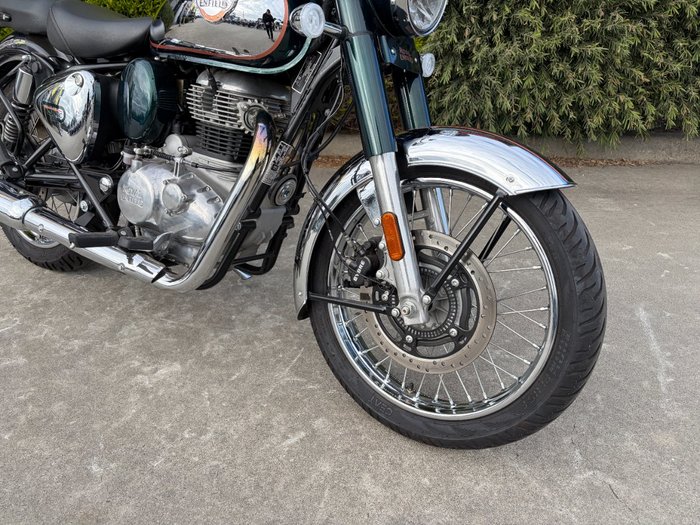 2024 Royal Enfield CLASSIC 350 CHROME Green