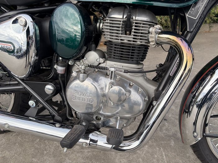 2024 Royal Enfield CLASSIC 350 CHROME Green